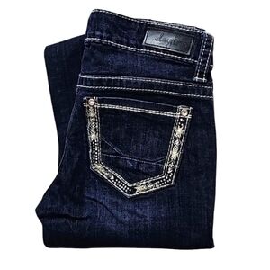 💥Daytrip Lynx Blue Jeans. Women's Size: Waist 26x27 1/2 Inseam.